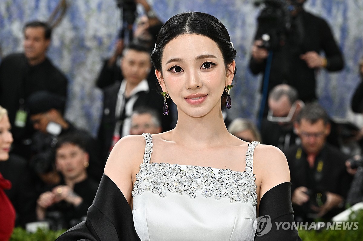 '멧 갈라' 참석한 그룹 에스파 카리나