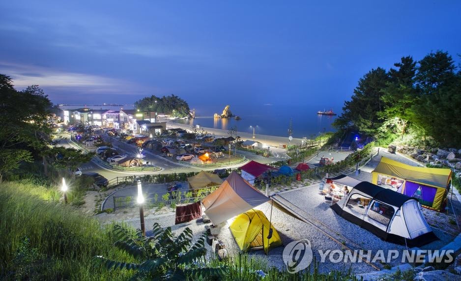 동해시 추암 야경